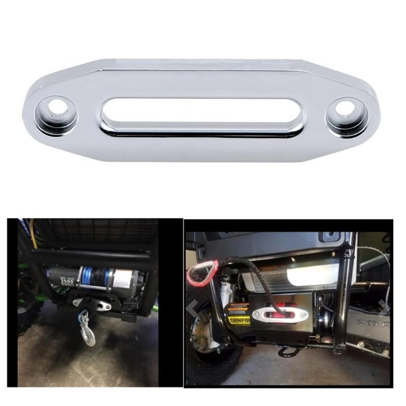 Металлическая передняя задняя лебедка Hawse Fairlead 4-7/8'' 124 мм с болтовыми центрами для 3000-фунтового квадроцикла UTV троса транспортного средства аксессуара