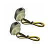 Universal 2Pcs Motorcycle Led Turn Signal Indicator Light Lamp Bulb Blinker Flashers For Honda CBR 600RR 1000RR 2004-2007 05
