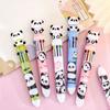 Cute Panda Ballpoint Pen Cartoon Hand Account Pen 10 Colors Journal Pens  Office Supplies
