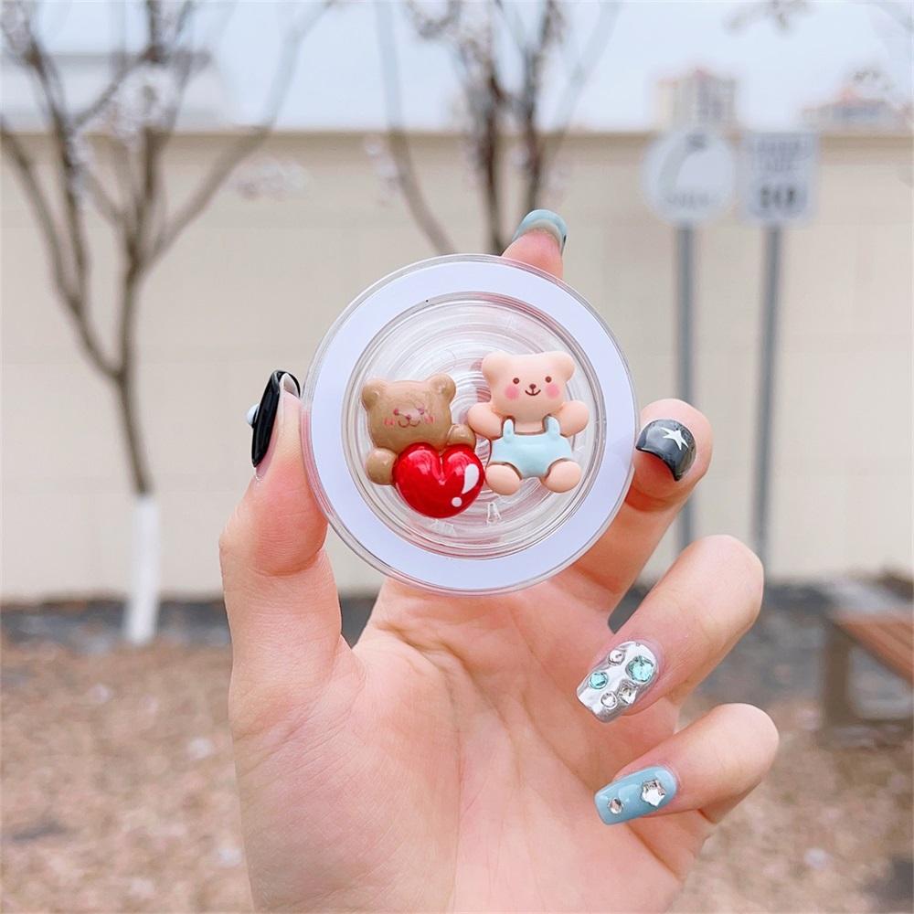 Корейский милый мультфильм для Magsafe Магнитный телефон Griptok Grip Tok Подставка для iPhone 15 Складной беспроводной зарядный чехол-держатель Кольцо-подставка