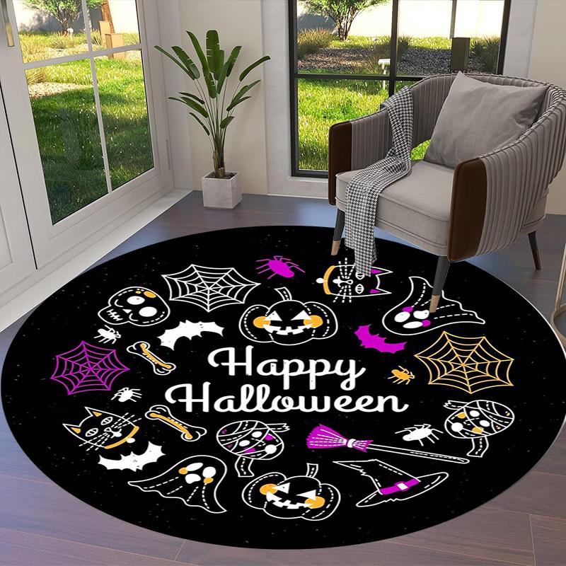 1pc Office Carpet Chair Mats Halloween Party Decorations Perfect for Decorating Office Chairs, Living Rooms, Or Bedrooms.YDT255