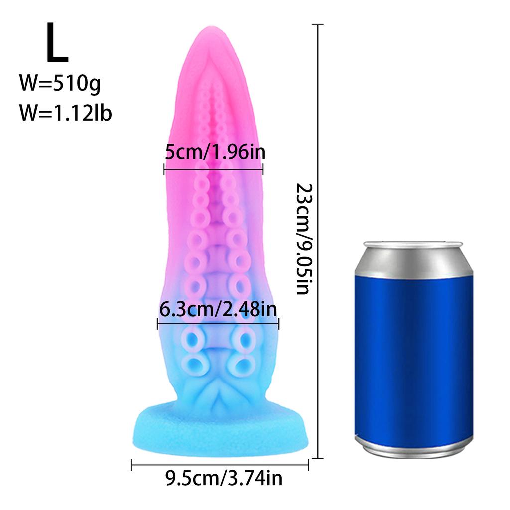 Octopus Tentacle Anal Plug - Soft Silicone Butt Plug for Women & Men, Stretching Anus Trainer, Unique Design Adult Sex Toy for Anal Play