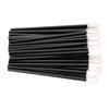 100Pcs Disposable Lip Brushes Lightweight Comfortable Odorless Safe Lipstick Brush Applicator with Black Rod