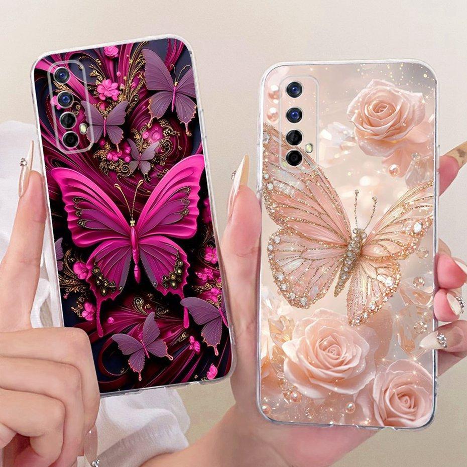 Cute Printing Phone Case For Realme 7 7Pro Soft Silicone TPU Cases For Realme 7 Pro Realme7 Global RMX2155 Covers Bumpers