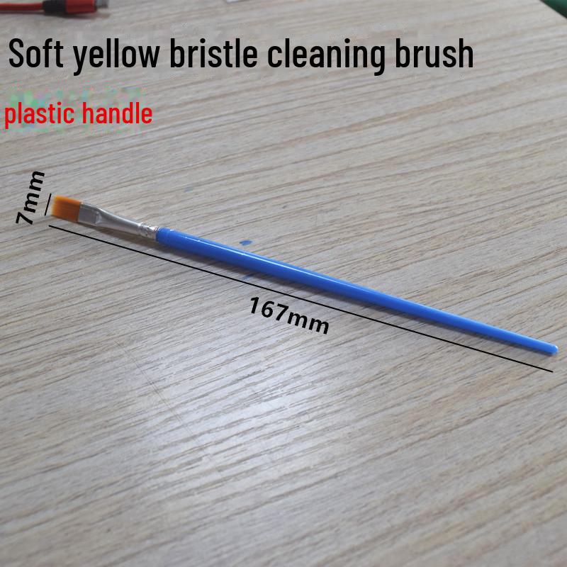 Набор антистатических щеток для очистки пыли с телефонов, компьютеров, клавиатур и печатных плат с круглой рукояткой