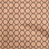 oneOone Cotton Flex Medium Purple Fabric Geometric Shape Quilting Supplies Print Sewing Fabric By The Yard 40 Inch