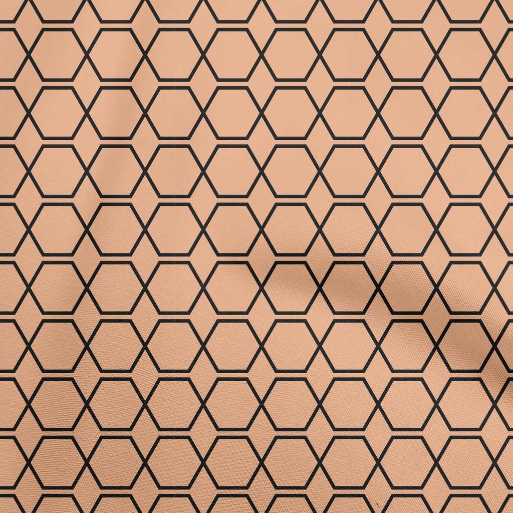 oneOone Cotton Flex Medium Purple Fabric Geometric Shape Quilting Supplies Print Sewing Fabric By The Yard 40 Inch