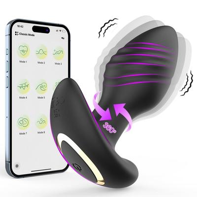 Беспроводное управление через приложение Анальный вибратор Bluetooth Анальная пробка Мужской массажер простаты Женский мастурбатор Игрушки для взрослых для женщин мужчин геев