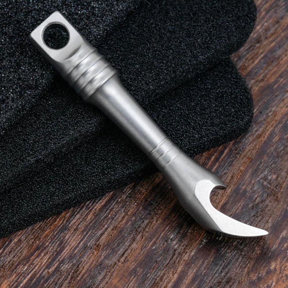 Multi-functional EDC Multi-functional Tool Titanium Zinc Zinc Alloy Bottle Opener Daily Use