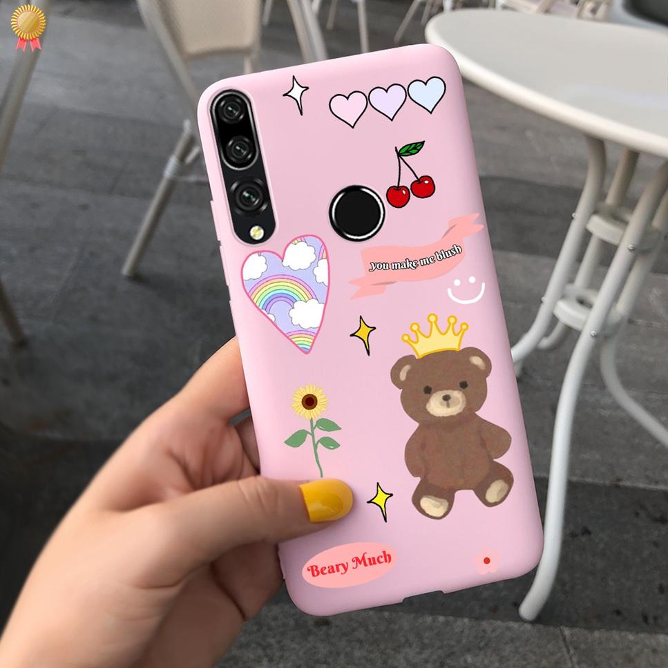 For Honor 9X Pro RU Case Cute Cartoon Cool Black Pink Silicone Back Cover For Huawei Honor9X Honor 9X Pro 9XPro 4G Phone Case