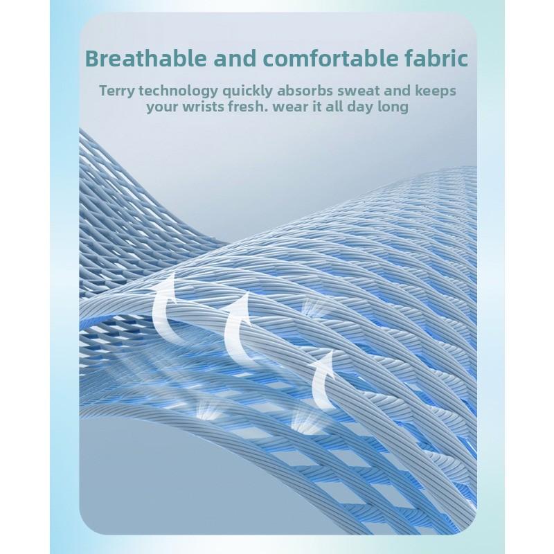 Exercise Cycling Running Fitness Basketball Badminton Wristband for Protection Against Sweat and Sprains Colorful Cotton Towel for Wrist Protection