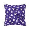 Animal Footprint Dog Paw Cushion Cover x cm Polyester Velvet Throw Pillow Case For Sofa Seat Decoration Bedding Pillowcase