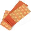 Used Fukuro Obi, Fukuro Obi, Formal Obi, Formal Obi, Ladies, Pure Silk, Orange, Gold, Araiso Pattern, Length 418cm, Width 31cm, Tailored Obi