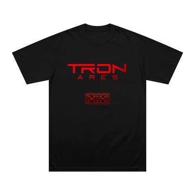 Хлопковые удобные футболки Nine Inch Nails Tron Ares с графикой, летняя мужская одежда с коротким рукавом, уличная хип-хоп одежда