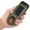 Emergency Hand Crank Dynamo Solar Flashlight Rechargeable Portable For Fishing Boating Hiking LED Flashlight