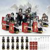 12 шт. средневековый римский солдат колесница персонаж строительный блок детские строительные блоки игрушки