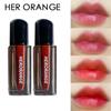 HER ORANGE~Mo Lu Light Transparent Mirror Lip Glaze Is Not Easy To Fall Off Into A Film Vegan White Lipstick Lip Gloss Female