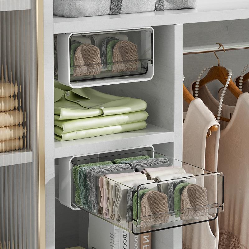 Выдвижной органайзер под стол: Невидимый ящик для хранения канцелярских принадлежностей