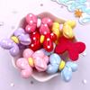 12 шт. микс смолы кавайный красочный волнистый бант с плоской задней частью кабошон камень скрапбукинг DIY домашний декор фигурка ремесла аксессуары