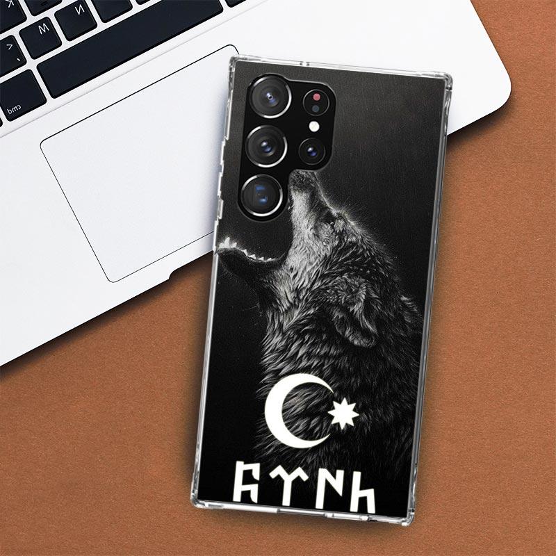 Чехол для телефона с турецким флагом для Samsung Galaxy S24 S23 S22 Ultra S21 S20 Fe S10 Plus S10E S9 S8 + Shell Coque