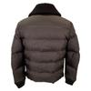 Moncler [Good condition/Domestic Regular] EDWIN Edwin Suede/nylon Switching Boa X Down Jacket 2 BrownUsed