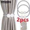 2 шт. жемчужный магнитный зажим для штор, держатели для штор, пряжка на спине, зажимы, подвесная пряжка с шариком, завязка на спине, аксессуары для декора занавесок