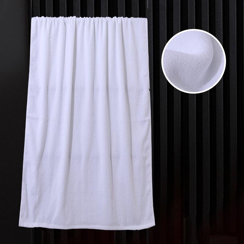 1 шт. Хлопковое банное полотенце, хлопковое впитывающее полотенце для отеля, специальное бытовое полотенце для салона красоты, белое банное полотенце, удобные текстильные полотенца для дома