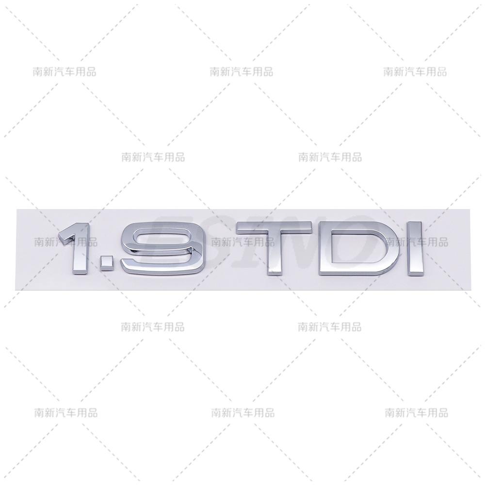 2026 3D 1.6 1.9 2.0 3.0 4.0 TDI Car Trunk ABS Badge Emblem Rear Tailgate Fender Door Adhesive Badge for AQ4 A4 A5 A6 A7 A8 Q3 Q5 Q7