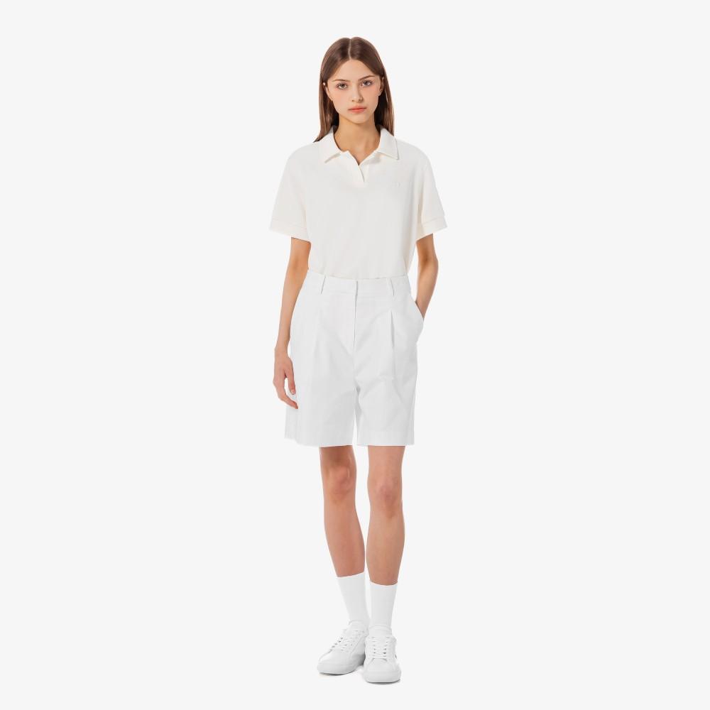 [Lacoste] Women's Designed Bermuda Shorts FF764E-55G001