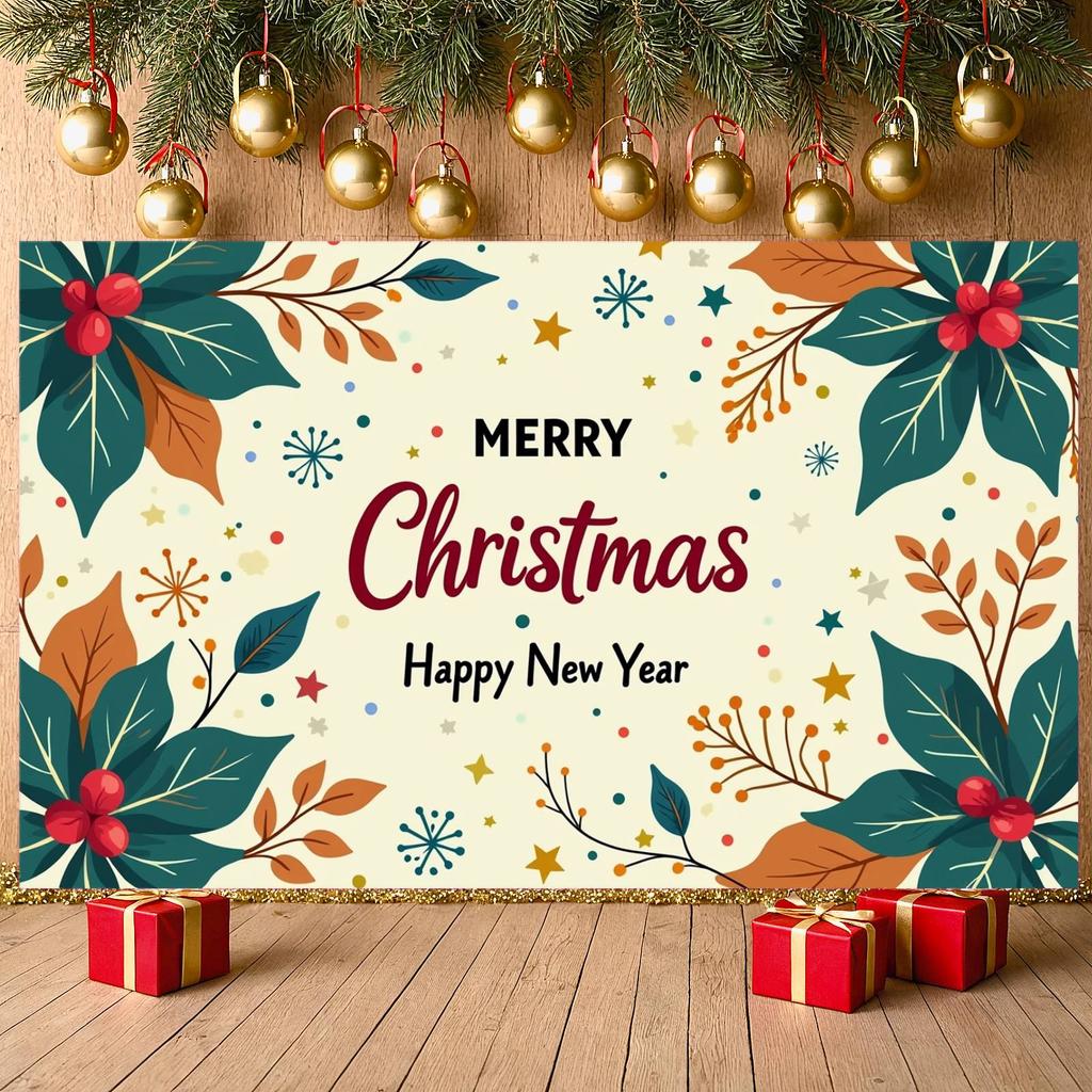 New Year Banner Snowflake Pattern New Year Decoration Banner Holiday Banner Holiday For Holiday Gathering New Year Event