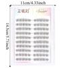 Superfine Segmented Eyelashes Bundles 10 Rows False Eyelashes Clusters  Makeup Tool