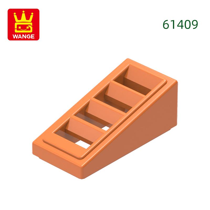 Нетоксичный 331 шт./Лот 61409 Скат 18 2X1X2/3 с 4 пазами Блок Moc Цветные Аксессуары Совместимые с Кирпичиками DIY Детская Игрушка Сборка