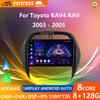 Для Toyota RAV4 RAV 4 2003 2004 2005 Автомобильное радио Android Мультимедиа Видеоплеер Навигация GPS Carplay Сенсорный экран Авто Стерео