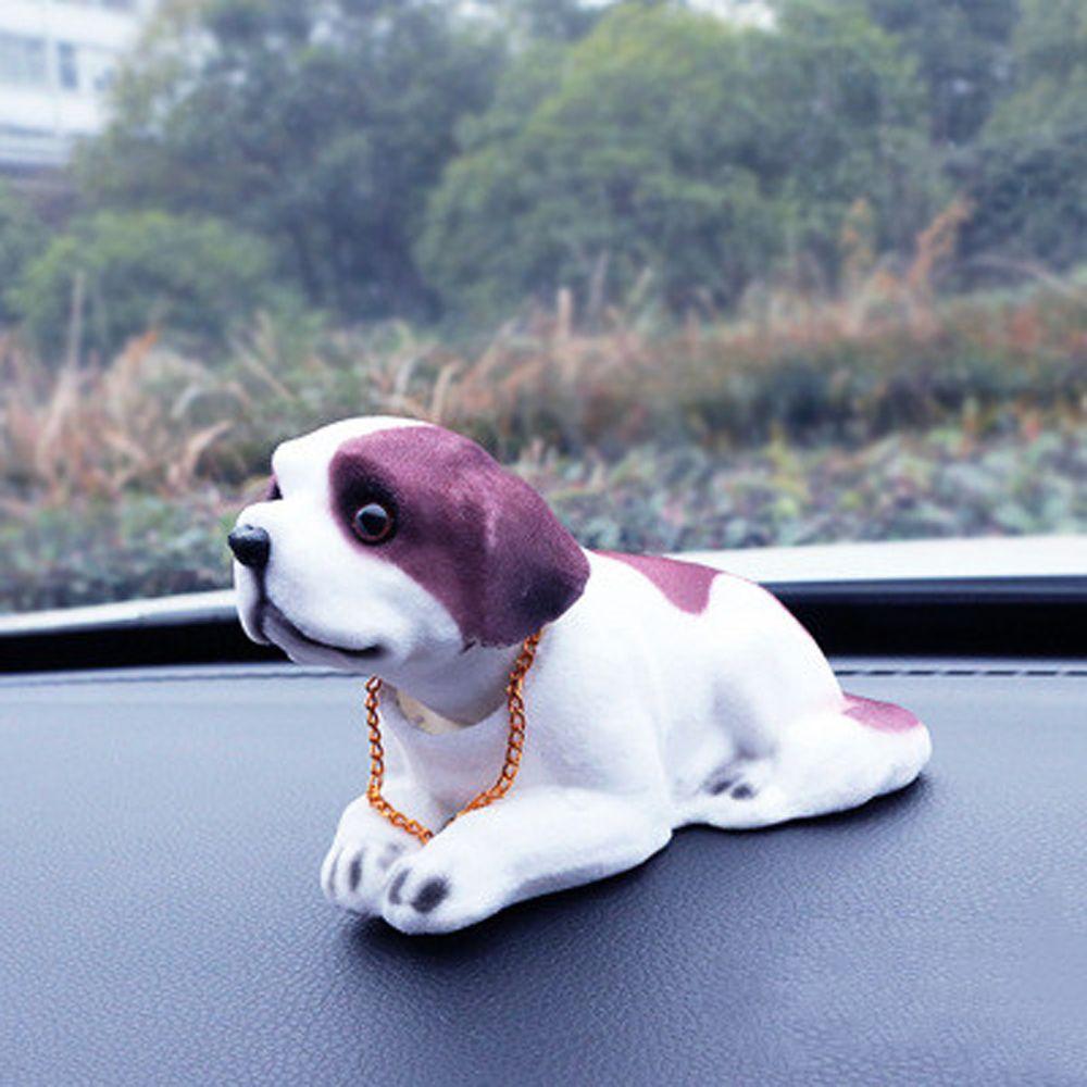 Beagle Dashboard Decoration Shake Head Dog Car Dog Ornament Simulation Car Dog Nodding Puppy Doll