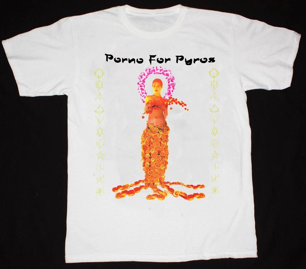 Porno for Pyros Gift For Fan Short Sleeve Hip Hop White All Size Tee Shirt