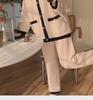 Korean Style Women's Coral Fleece Pajamas - Thick Velvet Flannel Home Suit