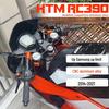 KTM RC390 (2014-2021 гг.) Верхний тройник из алюминиевого сплава с ЧПУ - Модифицированный гоночный стиль