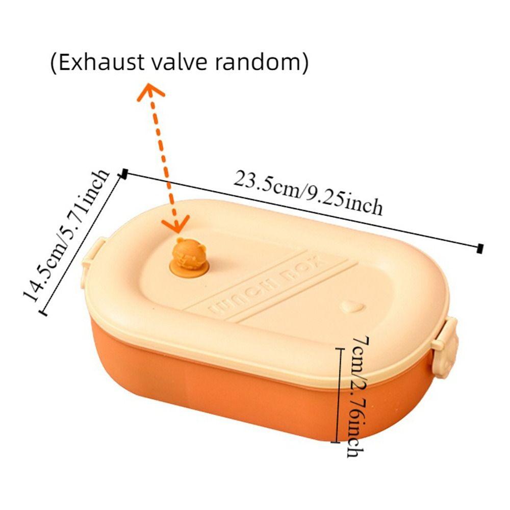 Leakproof Food Storage Container Microwavable Fruit Food Boxes Spice Container Lunch Box Camping