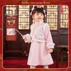 Платье Hanfu Dudu Family для девочек на Китайский Новый год - Красное платье для малышей и детей