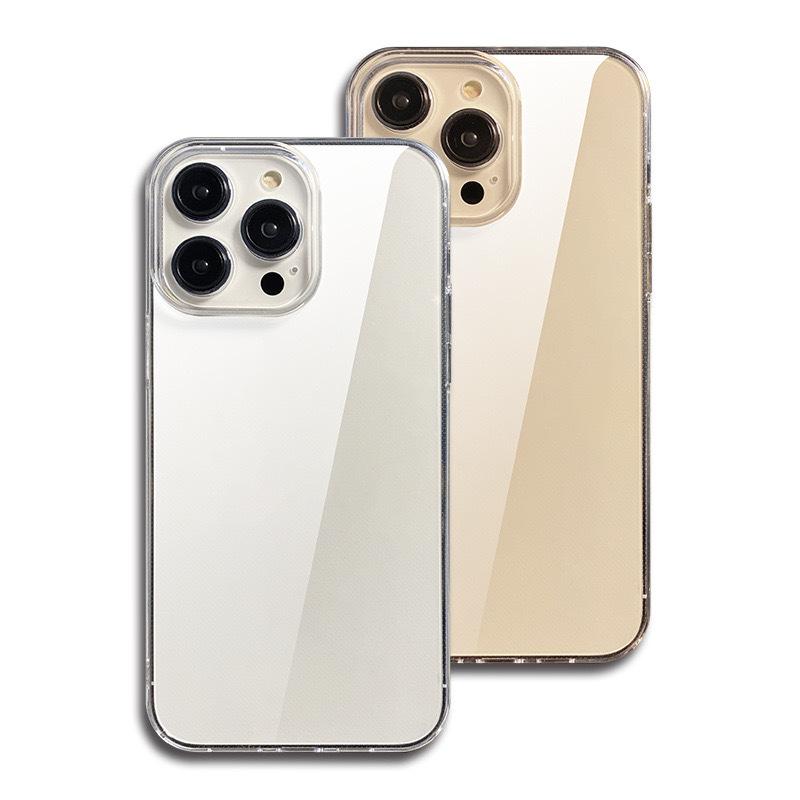 Подходит для iPhone15, полностью жесткий, прозрачный чехол для ПК, Apple 16 ProMax, прозрачный жесткий чехол для защиты мобильного телефона 13
