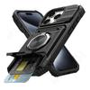 Чехол для iPhone 11 13 14 15 16 Pro Max 14 15 16 Plus 11 Магнитное Вращающееся Кольцо Подставка Ударопрочный Защита от Падений Кошелек