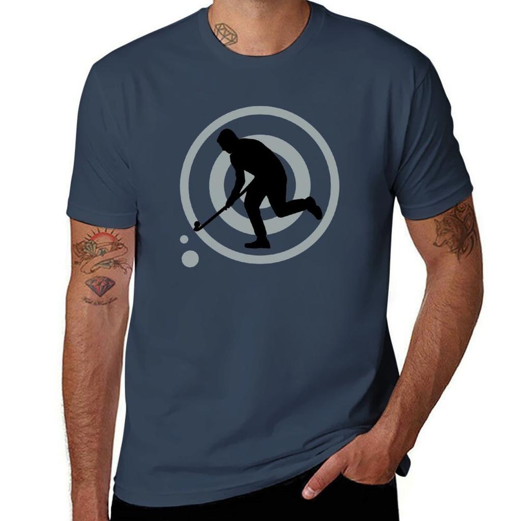 Hockey player TShirt Classic Graphic Short Sleeve Top