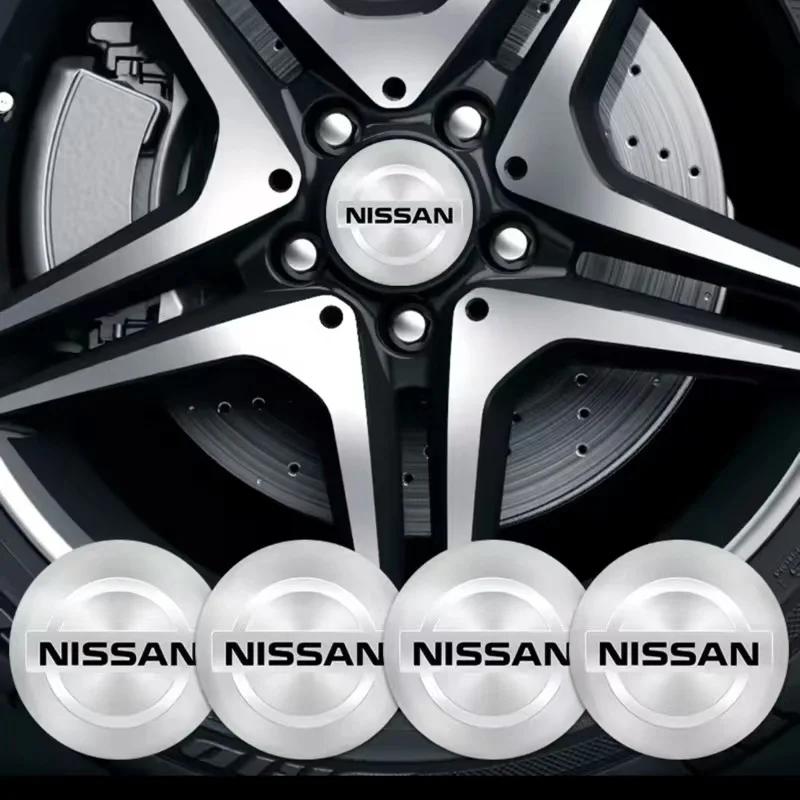 Для Nissan ArR44 шт. 56 мм Колпачок ступицы колеса автомобиля Накладка на диск Наклейки-эмблемы Для Nissan Qashqai Juke Pulsar Sentra Altima Patrol Micra Rogu