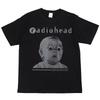 2025 новый модель Radiohead Radiohead Рок-группа Принт Американская Мужская и Женская Уличная Хип-Хоп Винтажная Хлопок Летняя Короткий Рукав Футболка