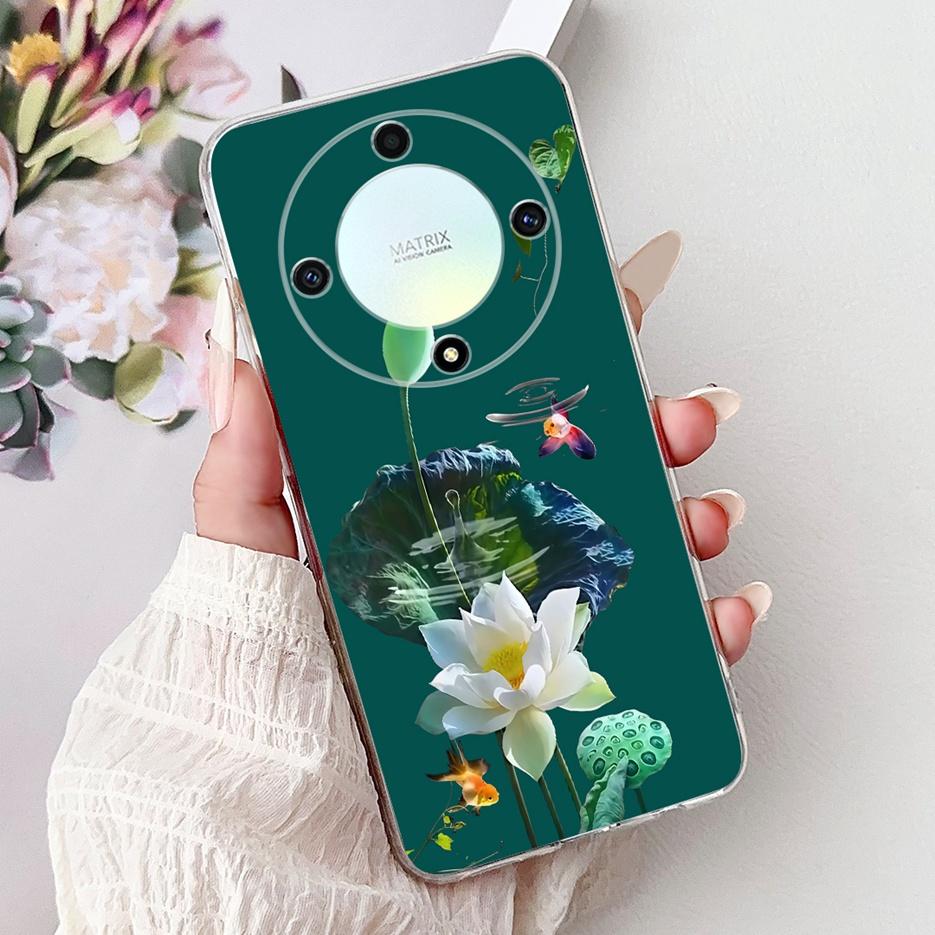 Чехол для Honor X9a Magic5 Lite Популярный Роскошный Расписной Чехол Мягкий Тонкий Чехол для Телефона Для Honor Magic 5 Lite HonorX9a Задняя Крышка Сумки