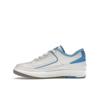 Детские кроссовки Air Jordan 2 Retro Low GS UNC Белый университетский синий FJ6869-104