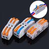 1/8PCS Mini Fast Wiring Cable Connectors Universal Compact Splitter Electrical Conductors Push-in Household Terminal Blocks