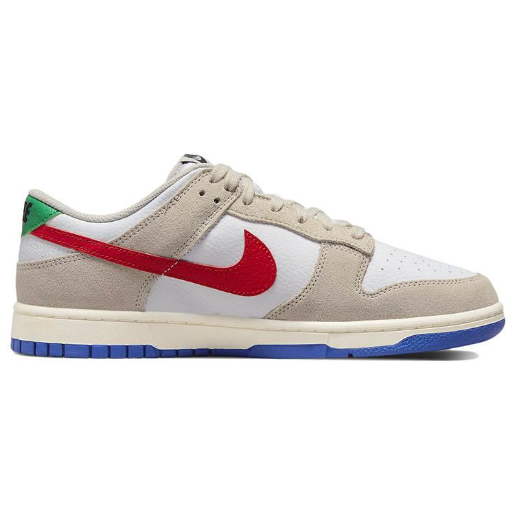 Nike Мужские кроссовки Dunk Low Light Iron Ore серые университетско-красные белые DV3497-001