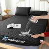 2025 Waterproof Bed Sheet Fitted Sheet Waterproof Quilted Mattress Cover Single Double King Size Bedspread Bed Cover No Pillowcase