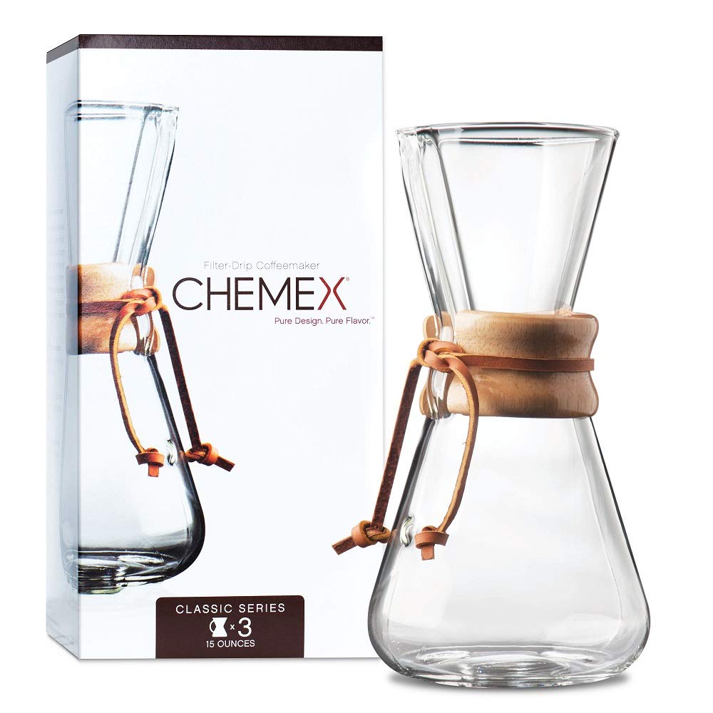 Кофеварка CHEMEX на 3 чашки импортная CM-1 [Обычный продукт]